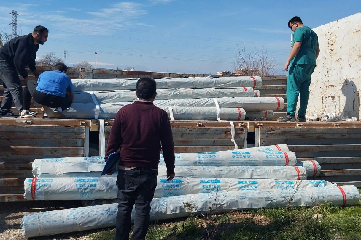 Antalya Üreticilere 657 Bin 400 Metrekare Sera Naylonu Hibe Edildi