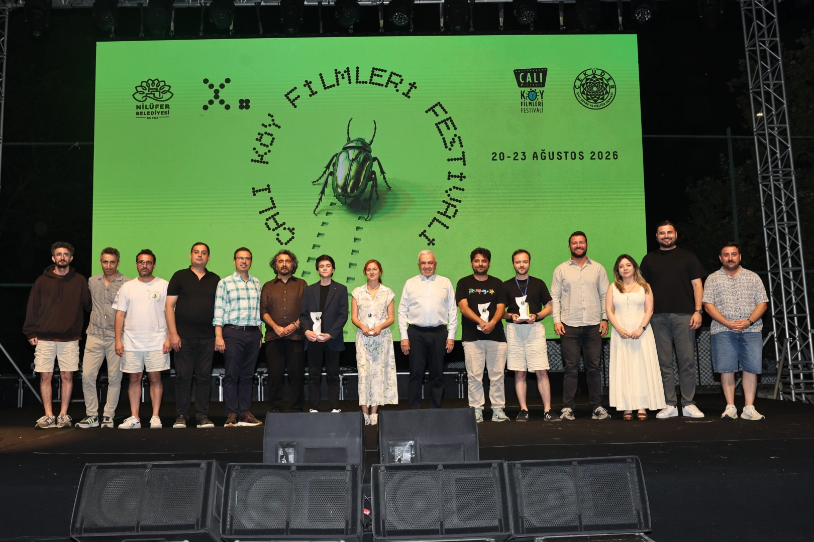 Sinemaseverler Çalı’da Buluştu