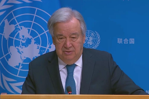 Guterres: Gıda güvensizliğine karşı en iyi koruma barıştır