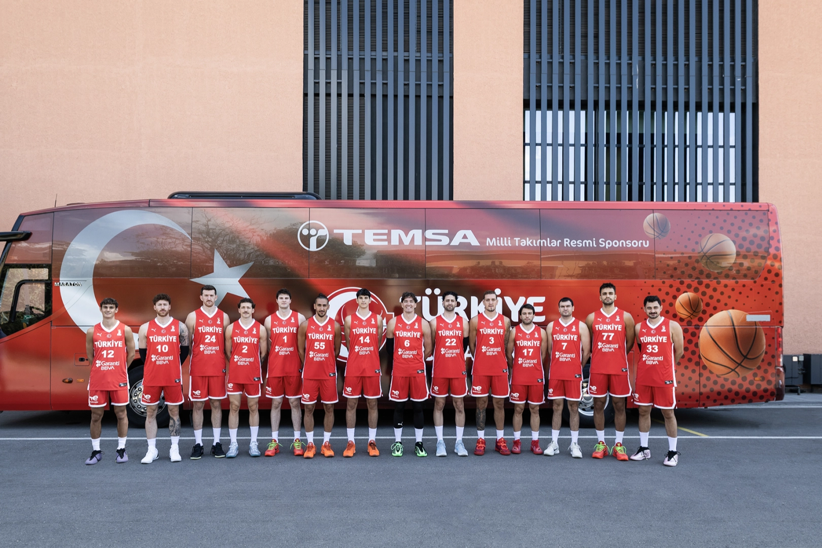 TEMSA'dan A Milli Basketbol Takımı'na “Büyük Hedeflere, Birlikte” Mesajı