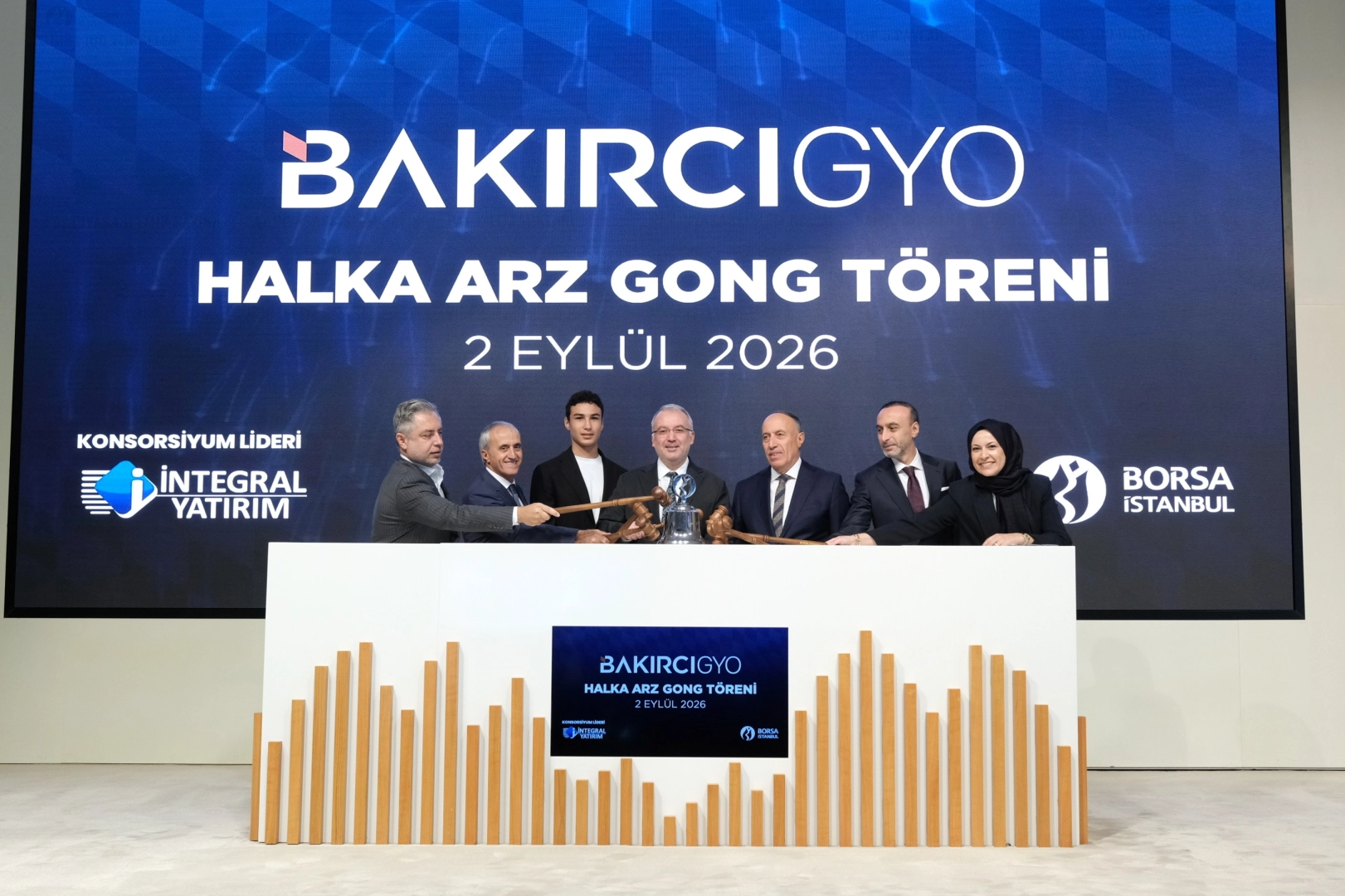 Borsa İstanbul’da Gong Bakırcı GYO için Çaldı