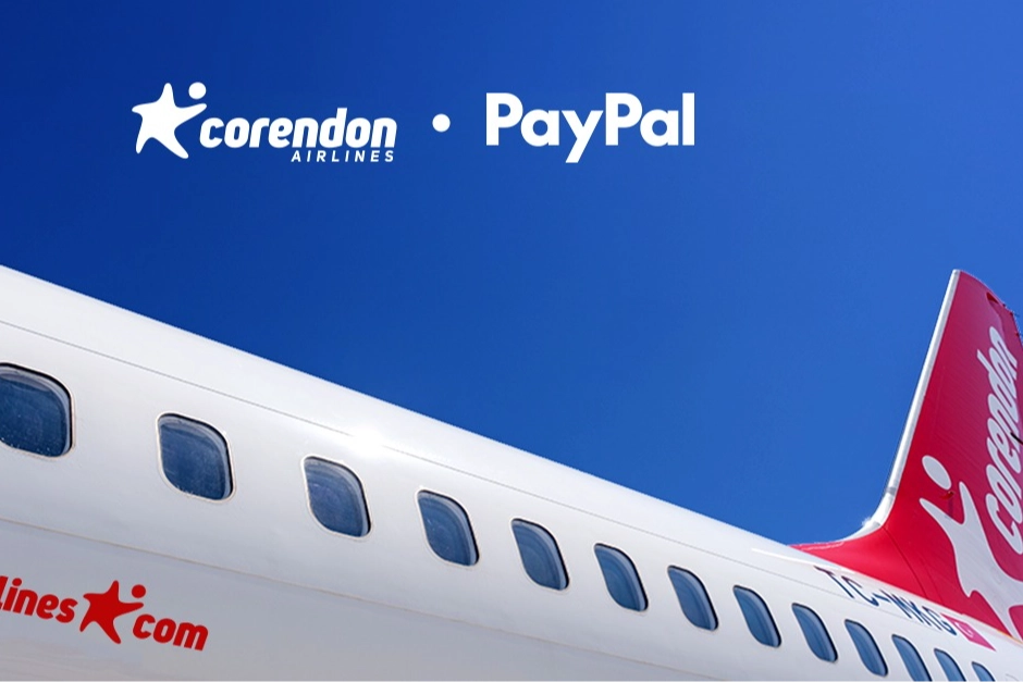 Corendon Airlines, PayPal’ı Ödeme Seçeneklerine Ekledi
