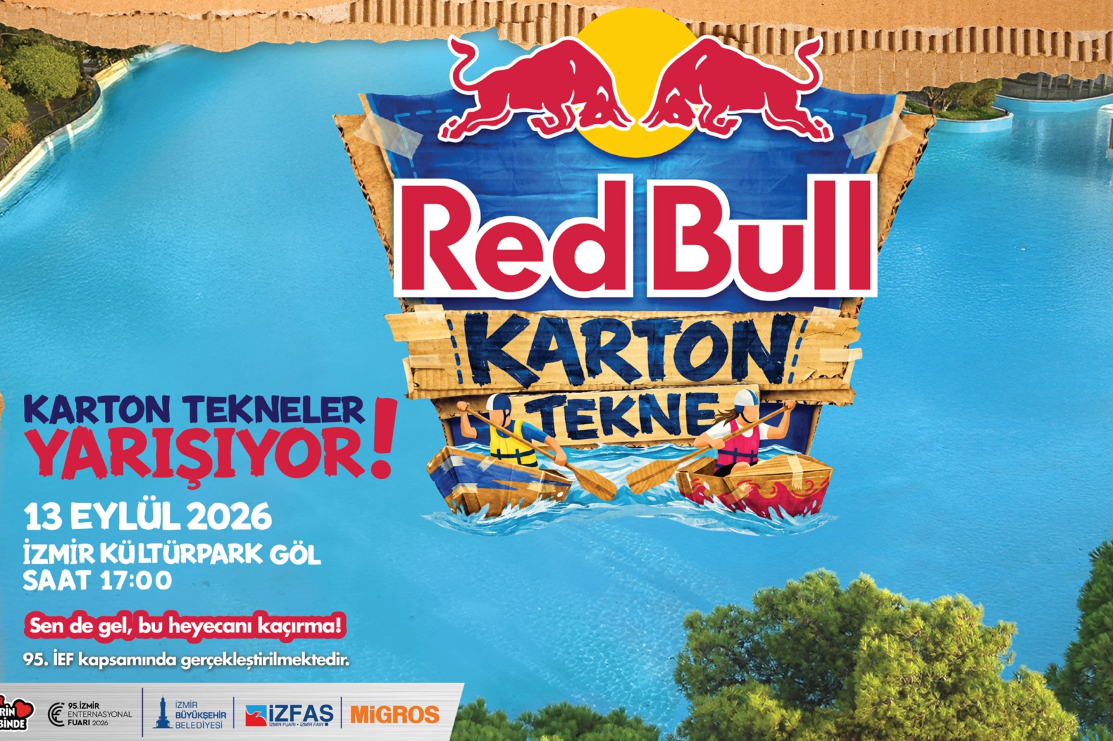 Red Bull Karton Tekne 13 Eylül’de İzmir’de Suya İniyor