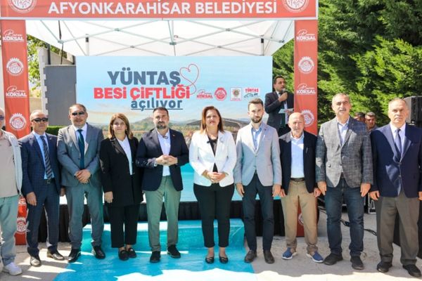 YÜNTAŞ Besi Çiftliği hizmete açıldı