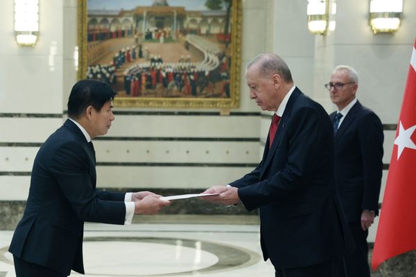 Cumhurbaşkanı Erdoğan, Tayland Büyükelçisi Chaiyakam’ı kabul etti