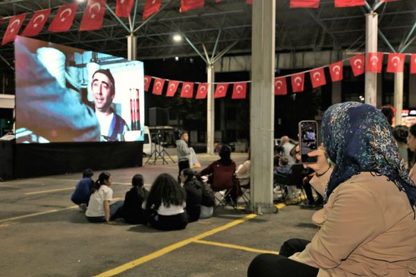 Keçiören’de açık hava sinemasında Yeşilçam nostaljisi