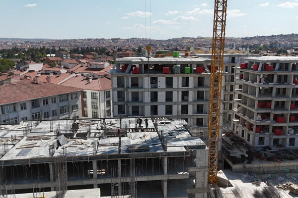 Gündoğdu 2. Etap B projesinde kentsel dönüşüm çalışmaları sürüyor