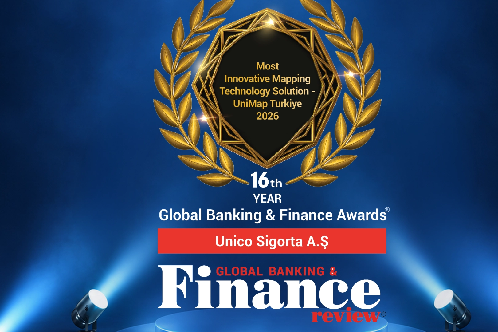 Unico Sigorta’nın UniMap Projesine Uluslararası Ödül