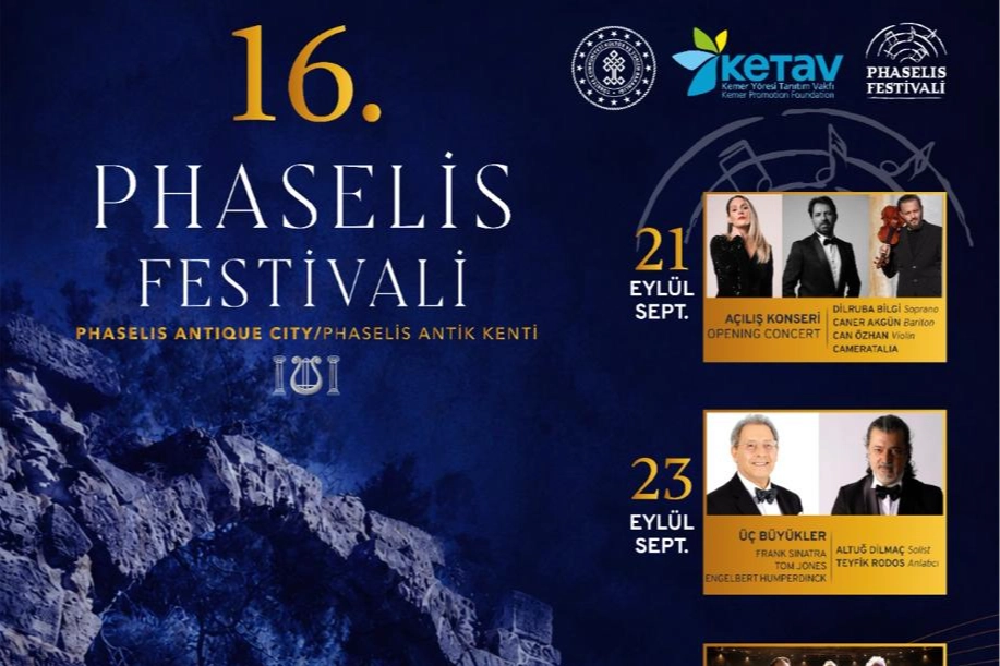 Phaselis’in Tarihi Atmosferinde 16. Müzik Yolculuğu Başlıyor