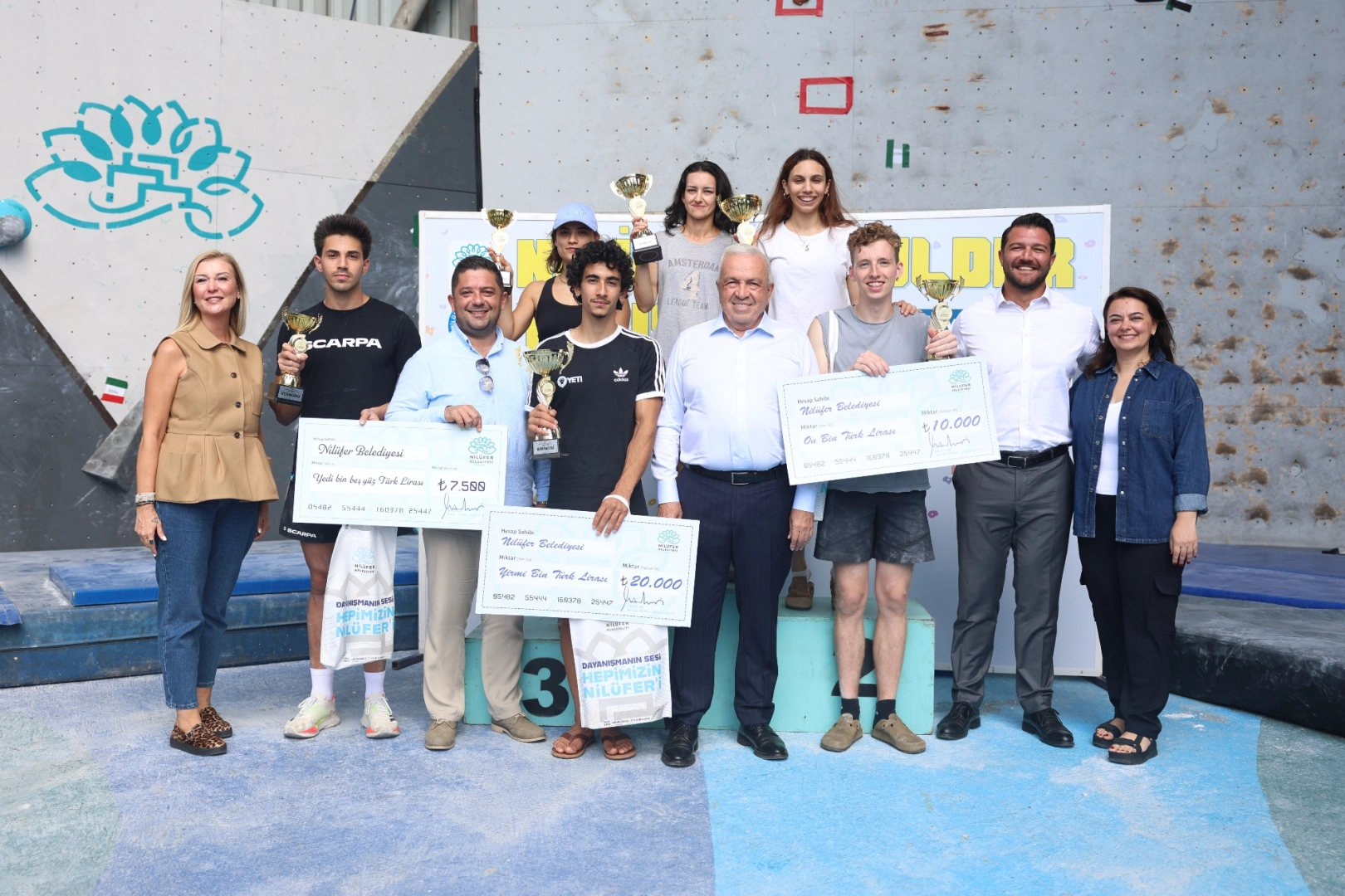 Tırmanış Tutkunları Nilüfer’de Buluştu