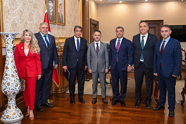 Vali Aktaş, Global Karma OSB heyetini kabul etti